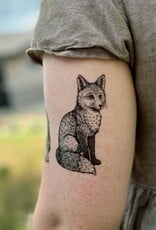 NatureTats Fox Temporary Tattoo