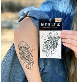 NatureTats Jellyfish Temporary Tattoo