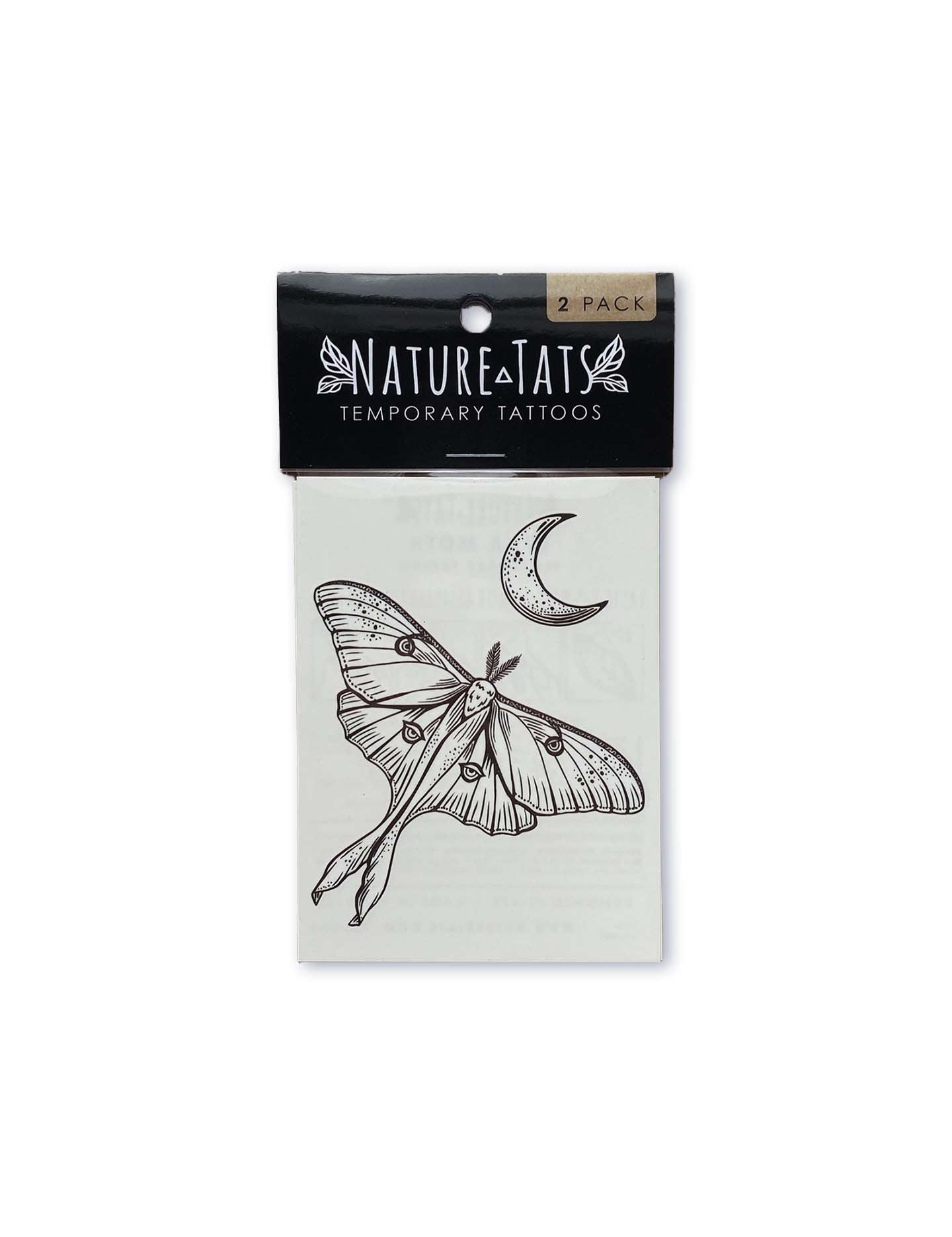 Luna Moth Temporary Tattoo - Home