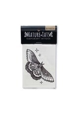 NatureTats Night Moth Temporary Tattoo