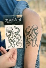 NatureTats Octopus Temporary Tattoo