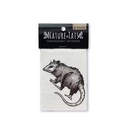 NatureTats Opossom Temporary Tattoo