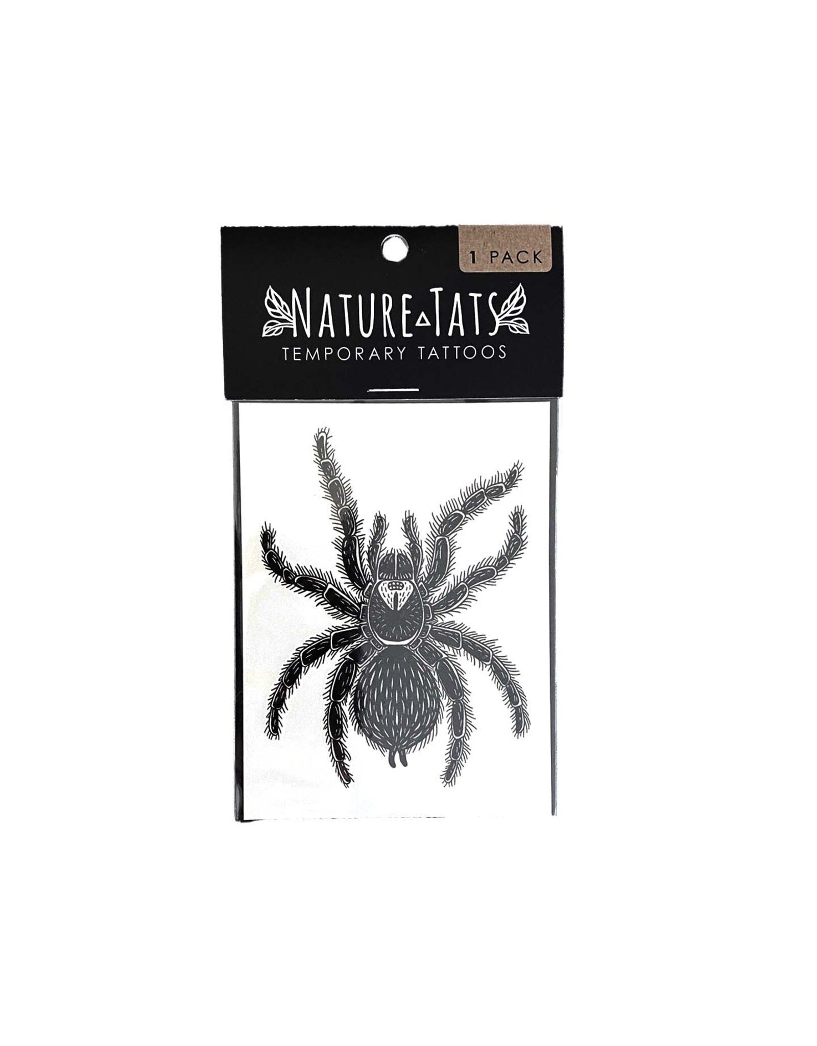 NatureTats Tarantula Temporary Tattoo