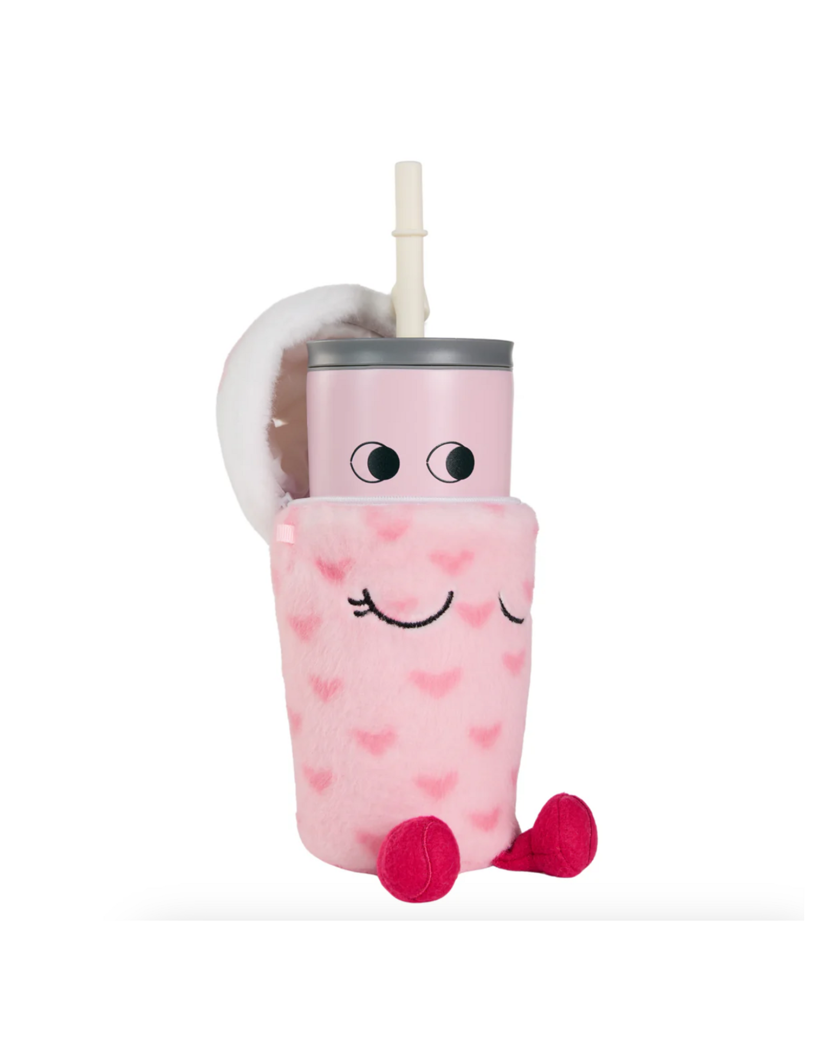 Ad n Art Inc Lulu the Love Bug Fuzzie Holder & Bottle