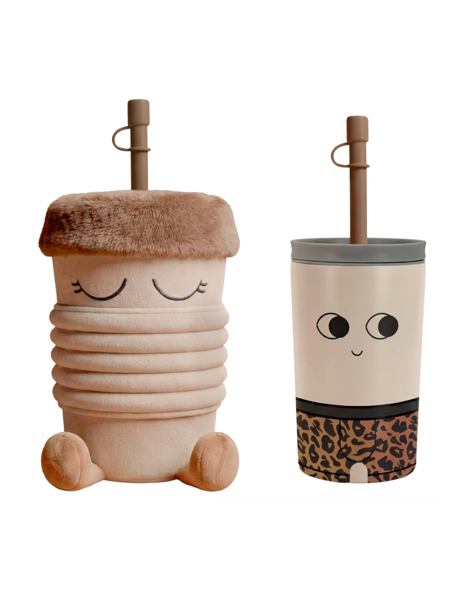 Ad n Art Inc Brewster the Bold Coffee Fuzzie Holder & Bottle