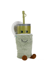 Ad n Art Inc Mimi the Mindful Matcha Fuzzie Holder & Bottle