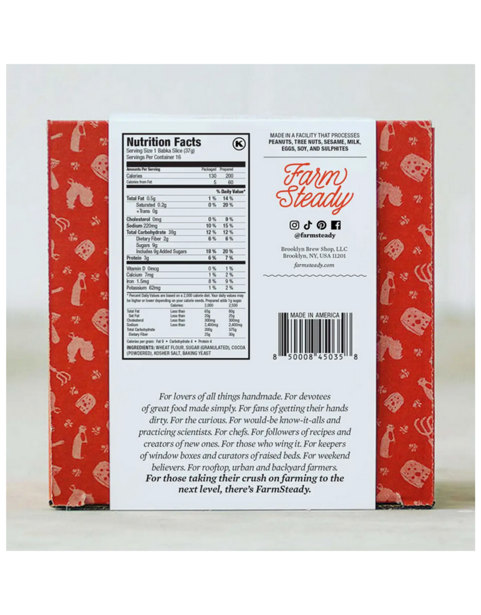 Chocolate Babka Making Kit