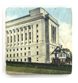 Vintage Postcard Masonic Temple Coaster*