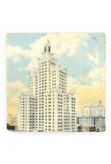 Vintage Postcard Industrial Trust Coaster*