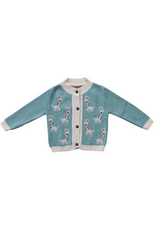 Cotton Giraffe Baby Cardigan