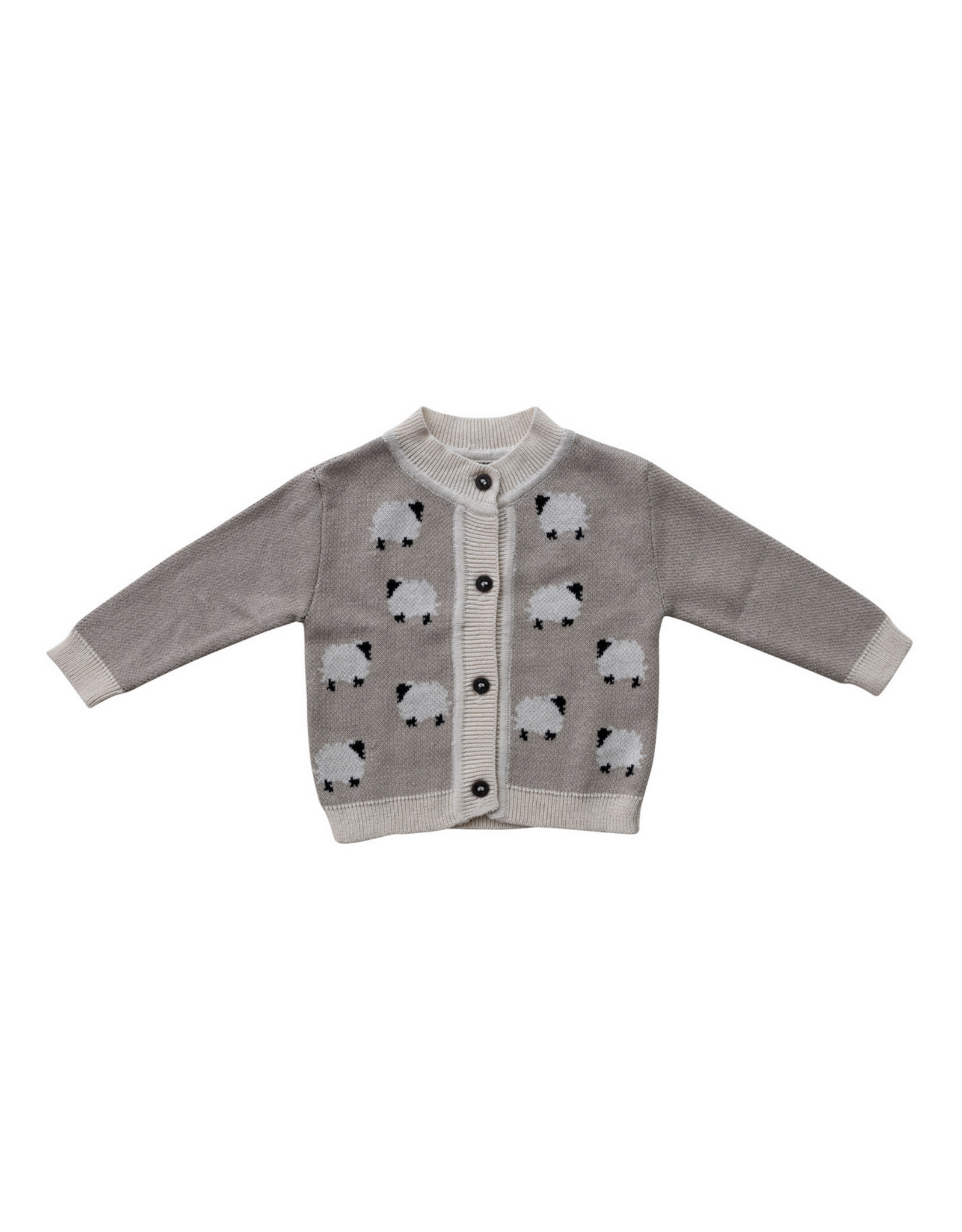 Cotton Sheep Baby Cardigan