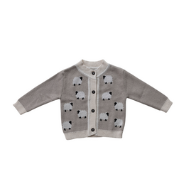 Cotton Sheep Baby Cardigan