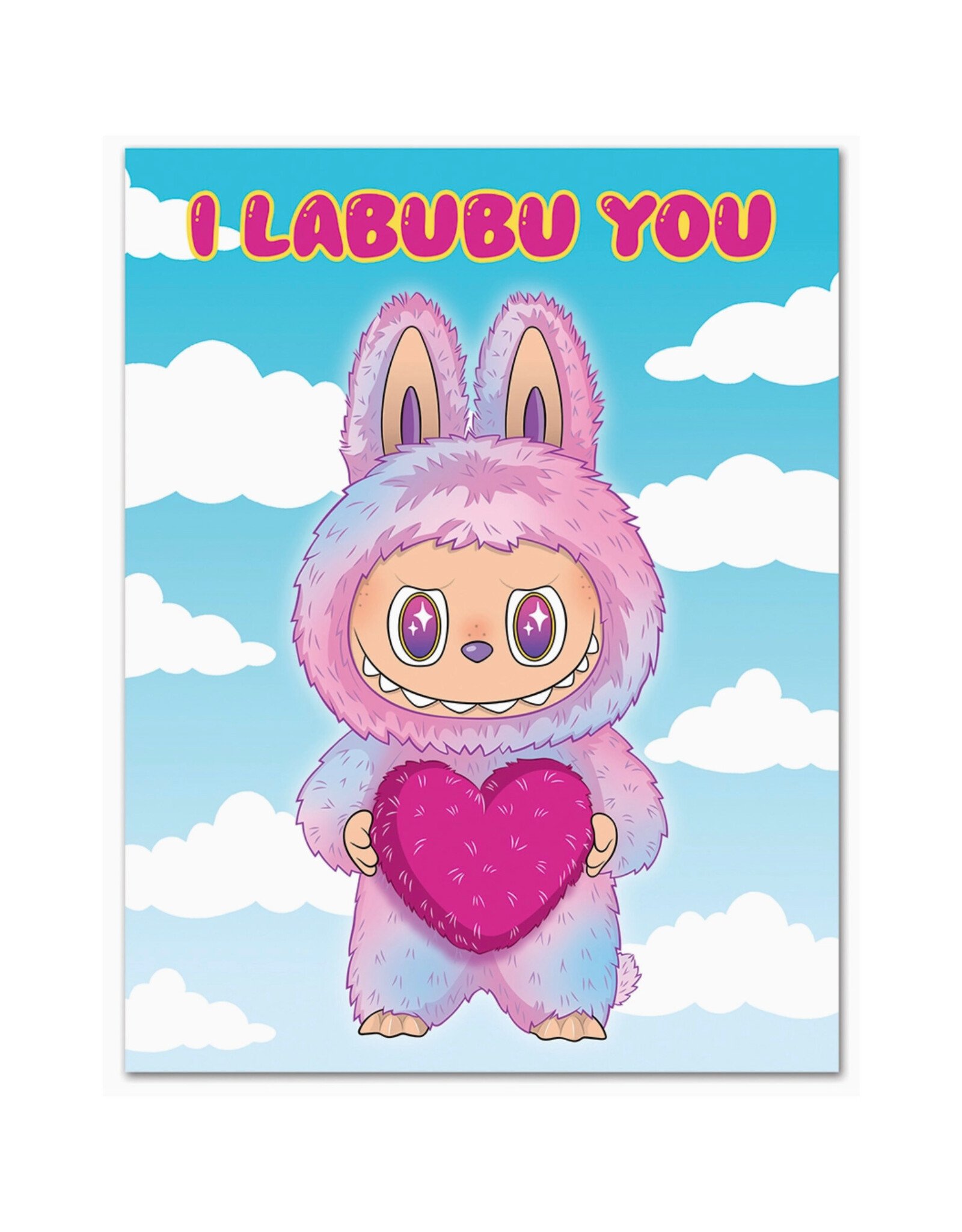 I Labubu You Greeting Card
