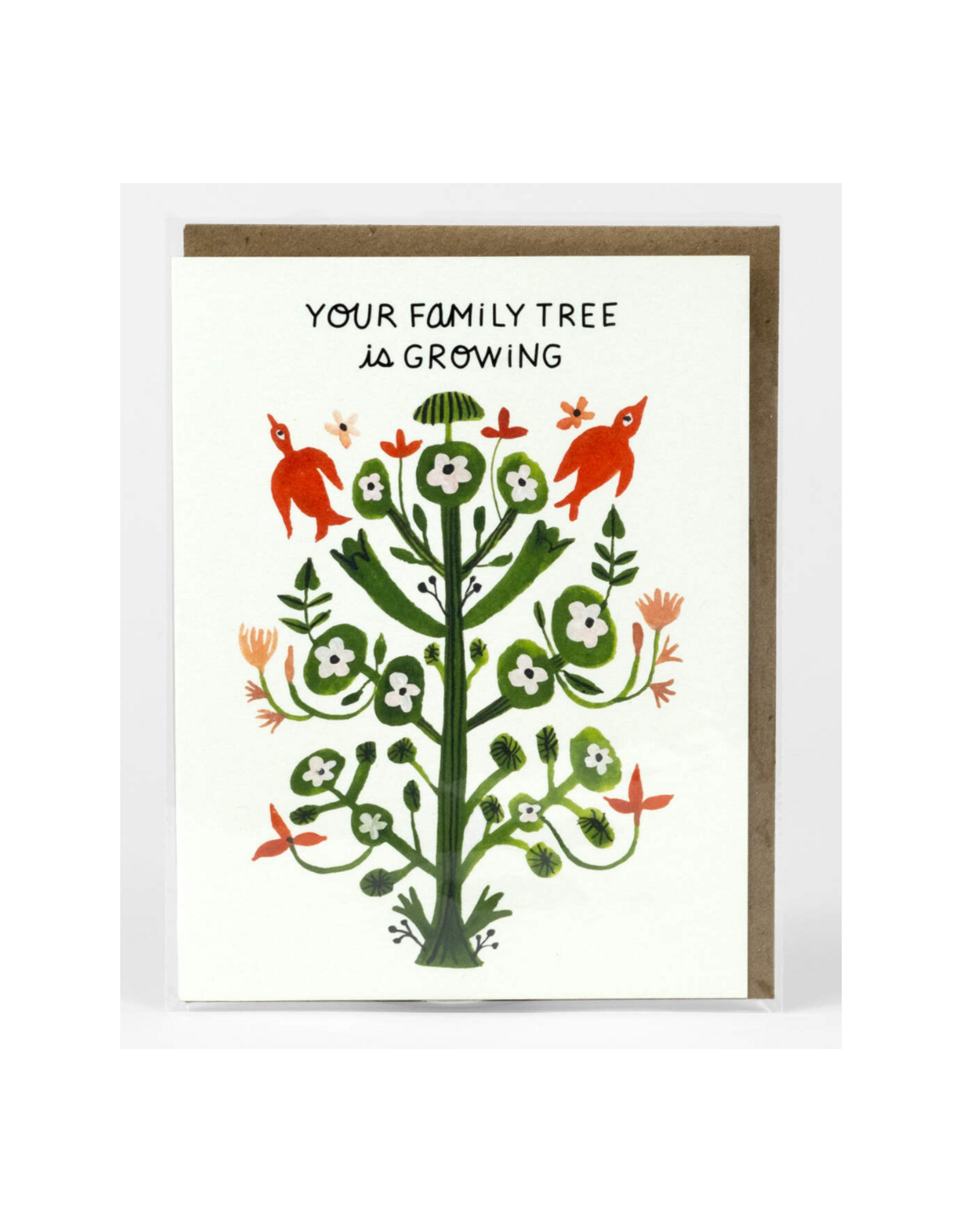 Your Family Tree is Growing Greeting Card