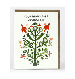 Your Family Tree is Growing Greeting Card