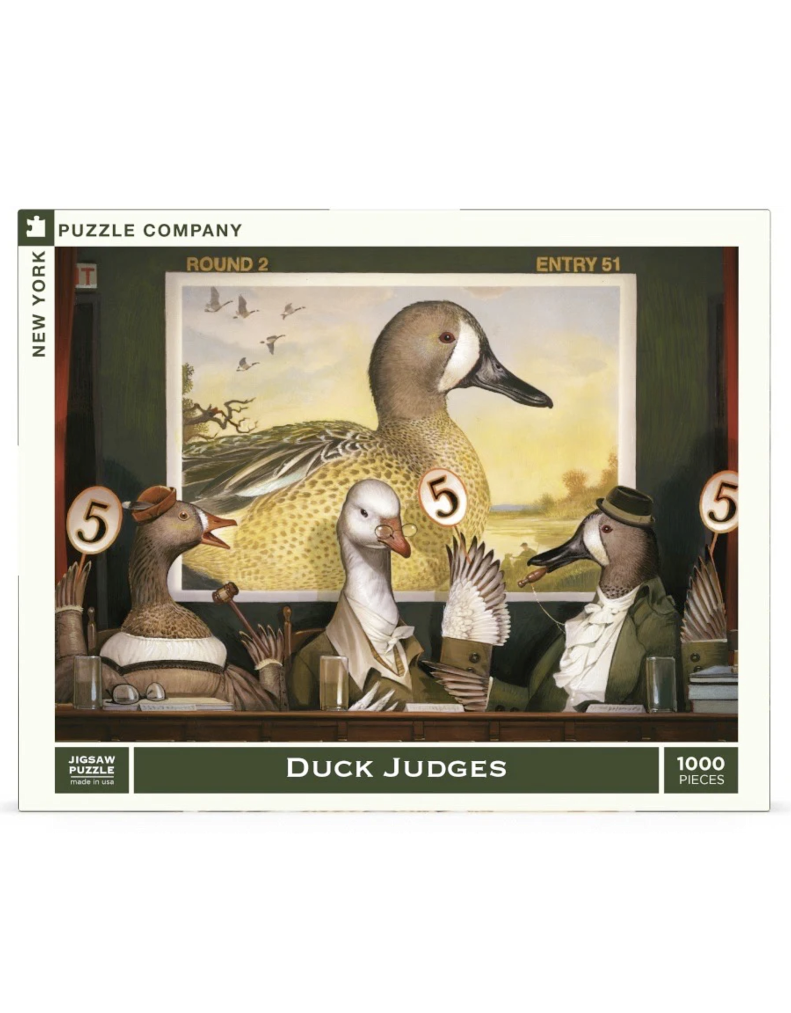 Duck Judges 1000 Piece Puzzle - Seconds Sale