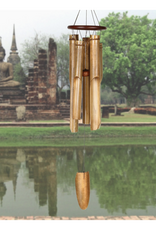 Woodstock Chimes Ring Bamboo Chime - Large (Cocoa)