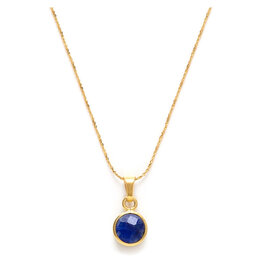 Sapphire Birthstone Necklace - September