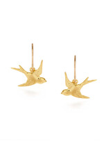 Swallow Bird Drop Earrings