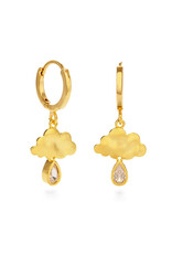 Raincloud Huggie Hoops Earrings