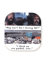 Cheech and Chong East Providence Parked Coaster