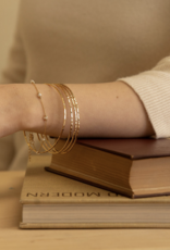 Hammered Bangles - Set of 4