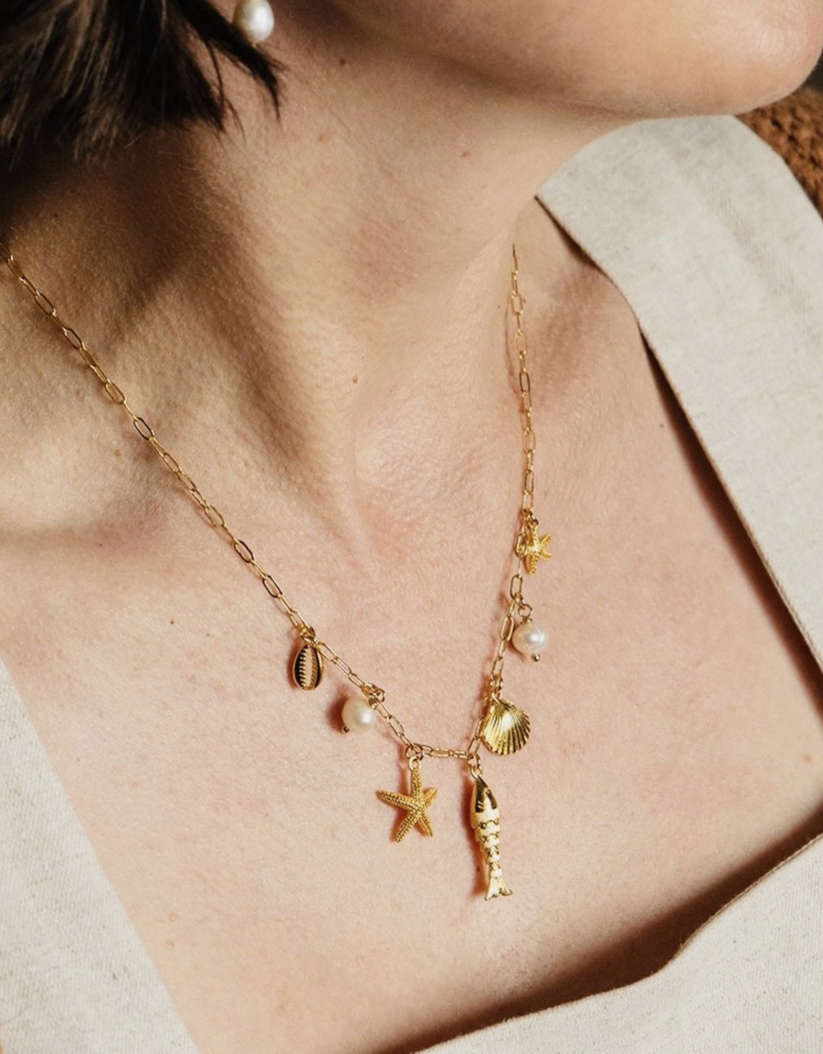 Pacifica Charm Necklace