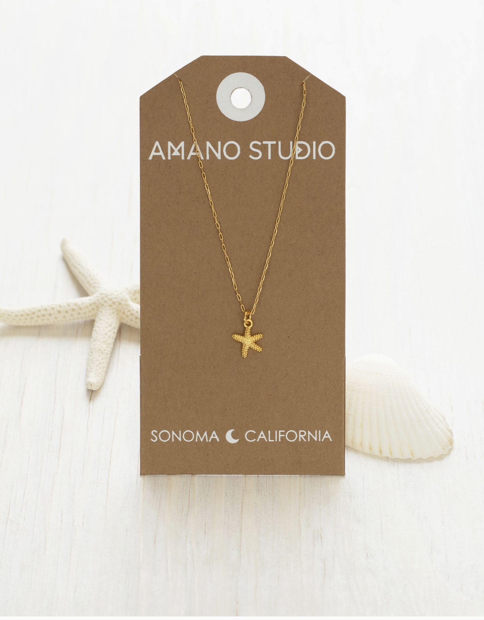 Tiny Starfish Necklace