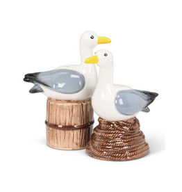 Perching Seagulls Salt & Pepper Shakers