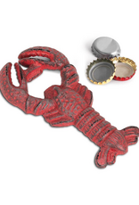 Red Cast Iron Lobster Bottle Opener
