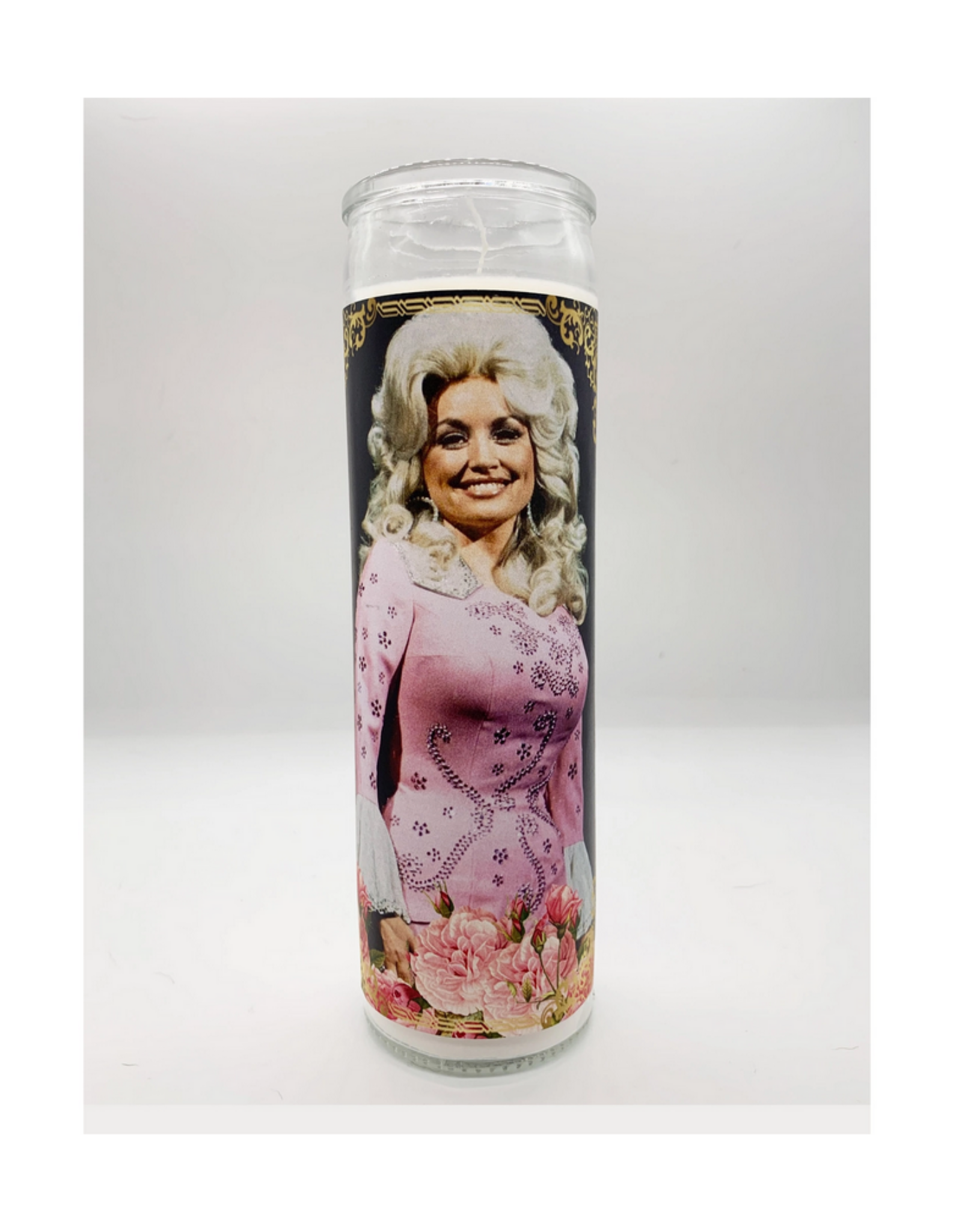 Dolly Parton Prayer Candle (Rainbow)