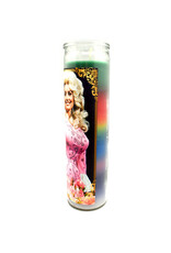 Dolly Parton Prayer Candle (Rainbow)
