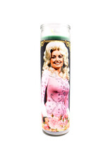 Dolly Parton Prayer Candle (Rainbow)