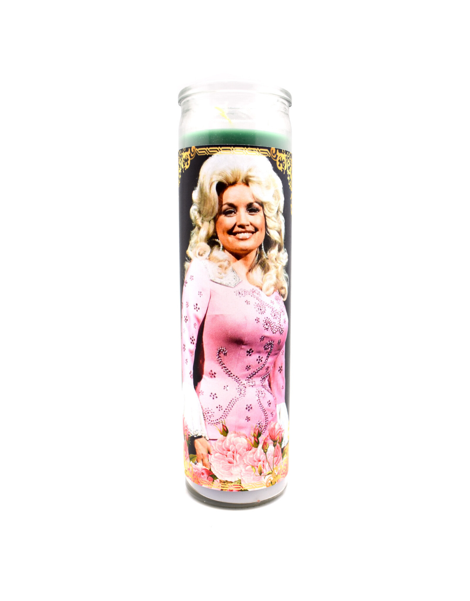 Dolly Parton Prayer Candle (Rainbow)