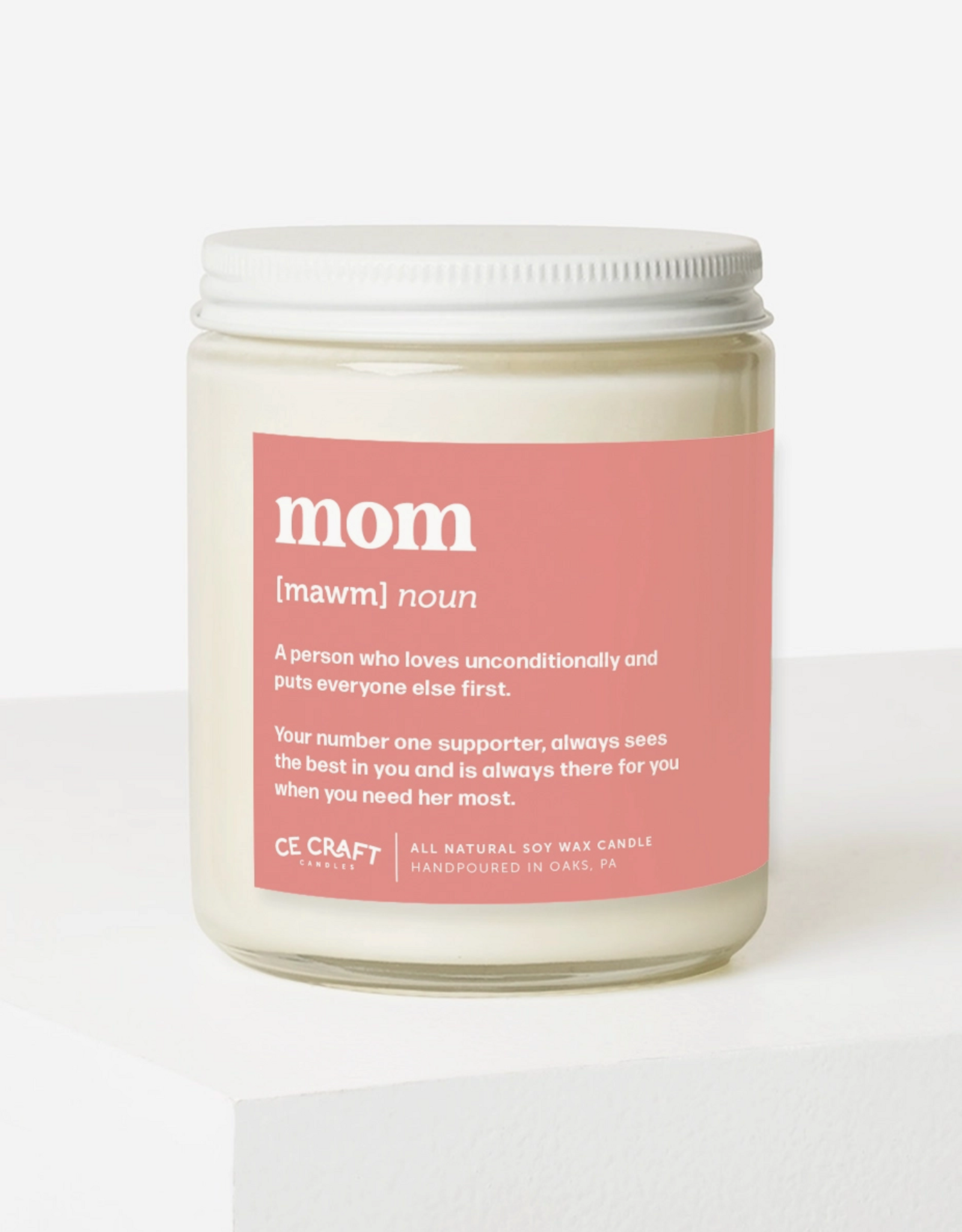 Mom Definition Candle