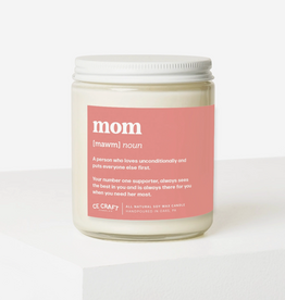 Mom Definition Candle