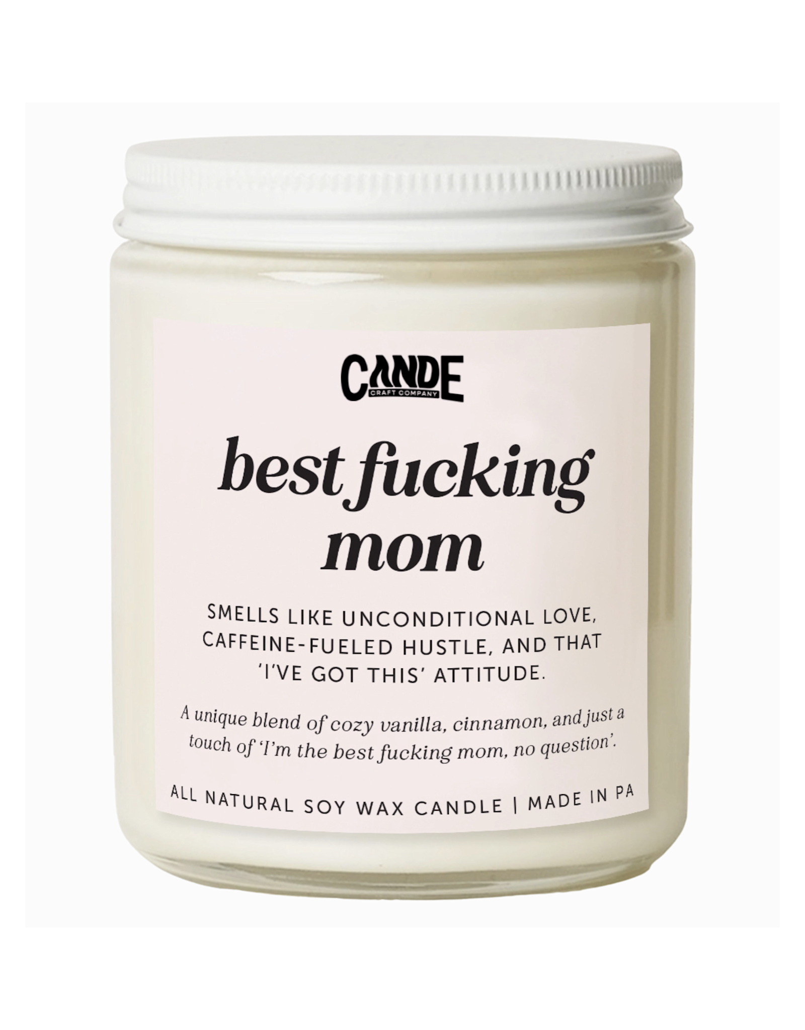 Best Fucking Mom Candle
