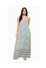 Yak & Yeti Flowy Floral A-Line Maxi Dress