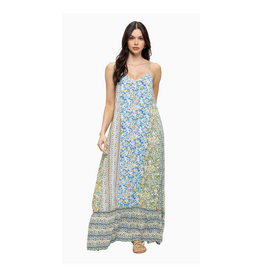 Yak & Yeti Flowy Floral A-Line Maxi Dress