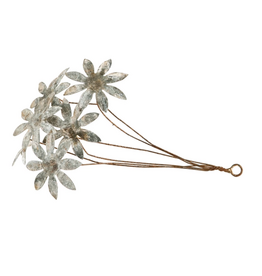 Distressed Metal Flower Bouquet