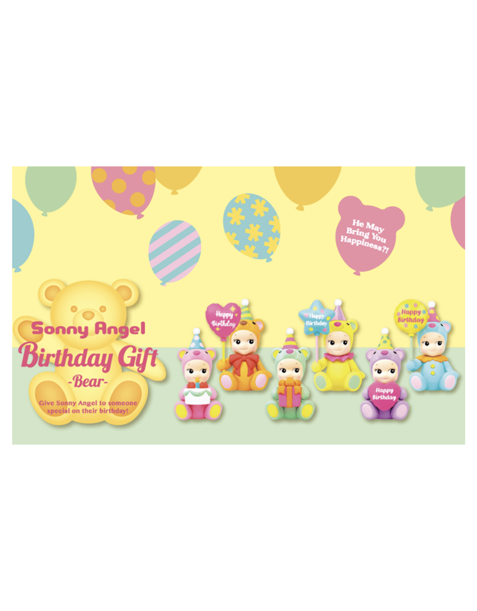 Sonny Angel Birthday Gift Bears Blind Box