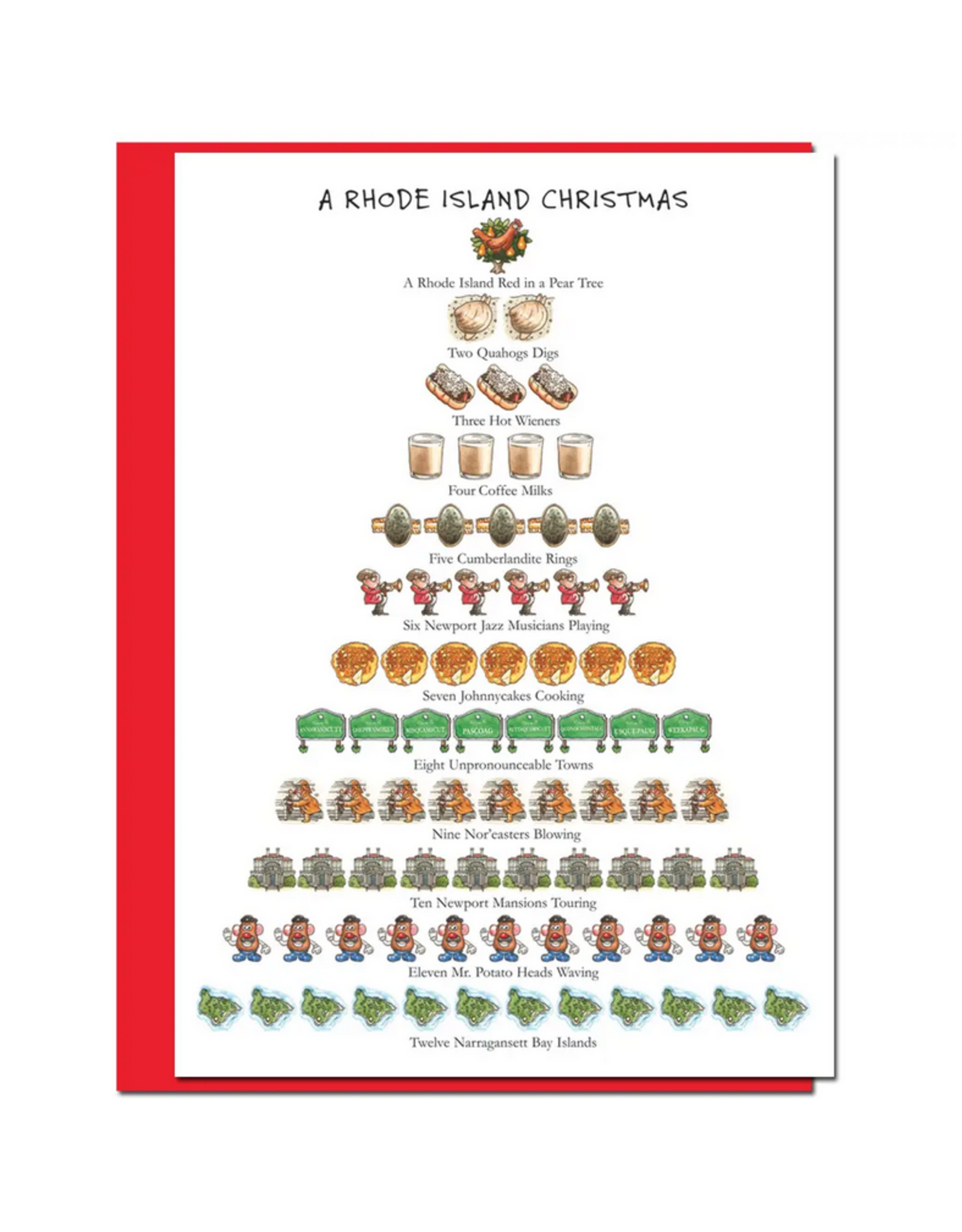 A Rhode Island Christmas Greeting Card
