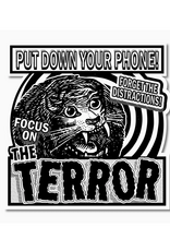 Focus On The Terror Sticker