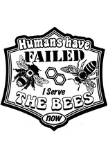 I Serve The Bees Now Sticker