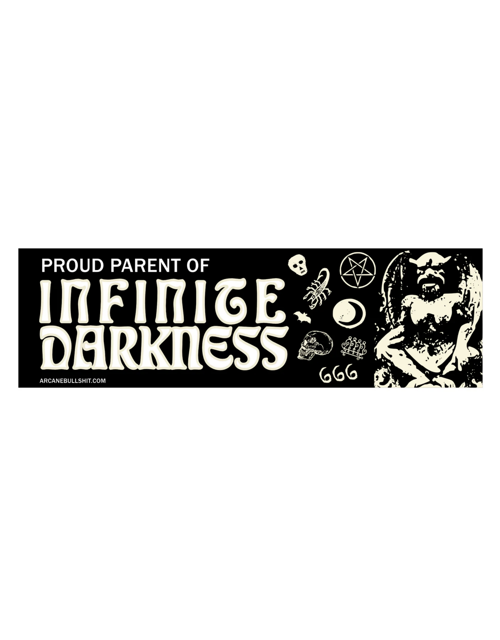 Proud Parent Of Infinite Darkness Bumper Sticker