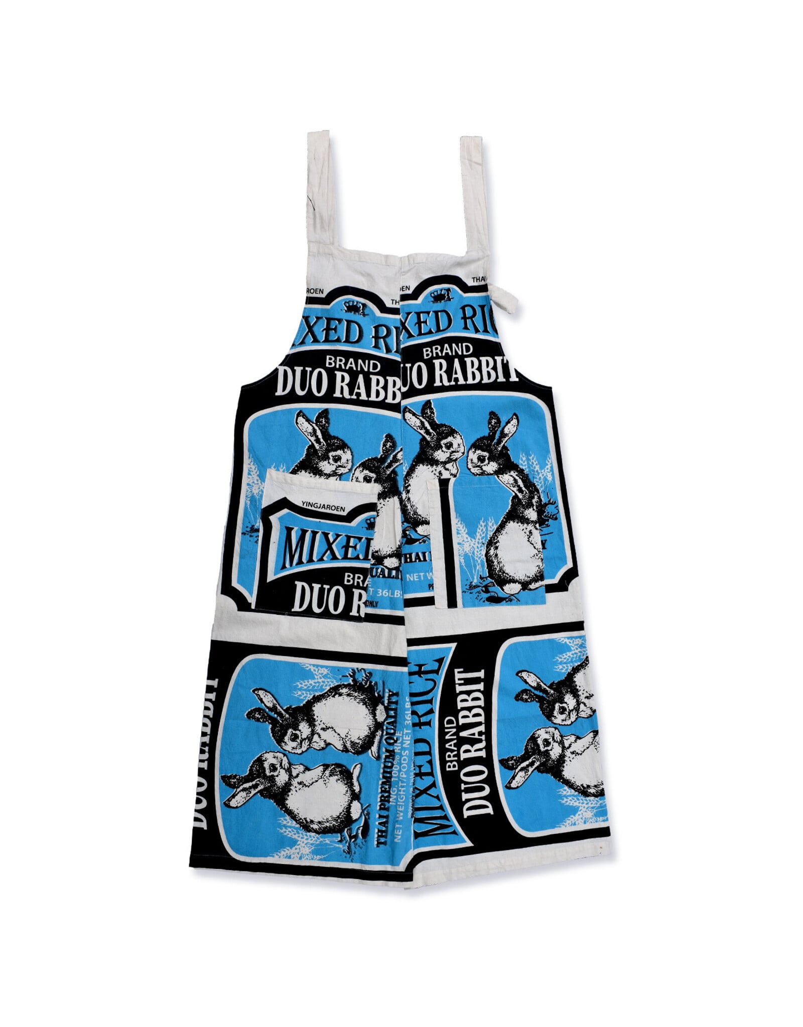 Evergreen Guardian Imports Flour Sack Overalls (One Size) -  Bunny