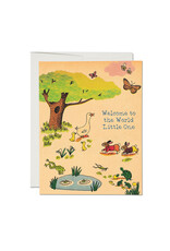 Richard Scarry Welcome to the World Greeting Card