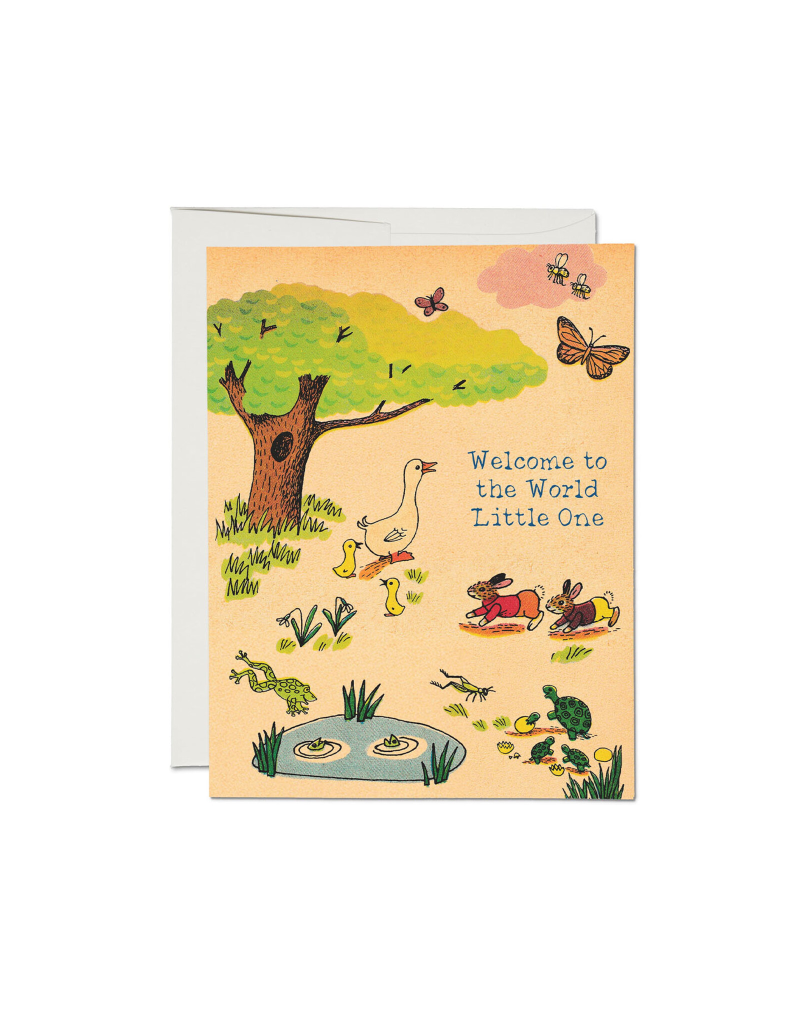 Richard Scarry Welcome to the World Greeting Card