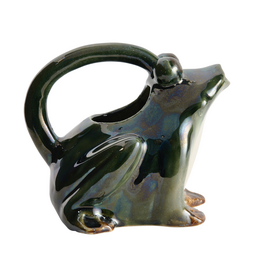 Stoneware Frog Pitcher
