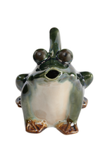 Stoneware Frog Pitcher